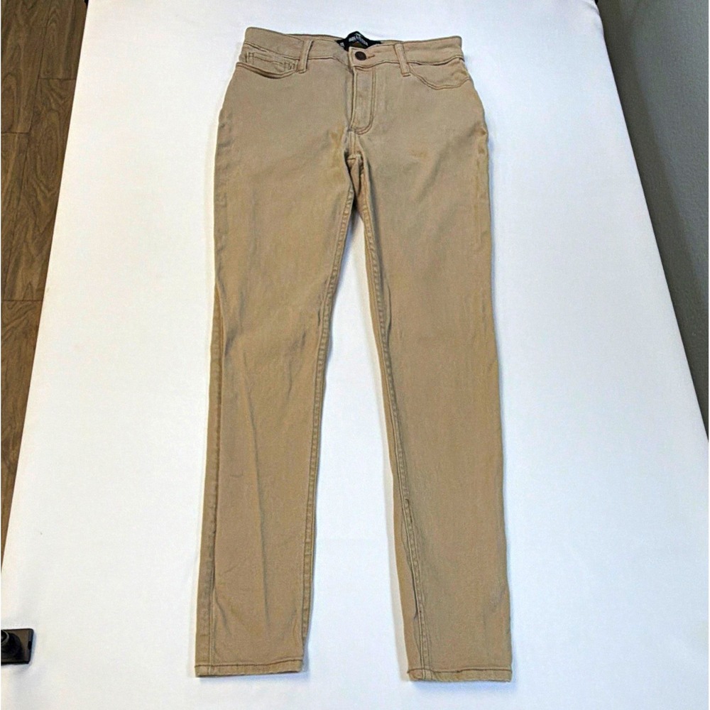 Hollister High Rise Super Skinny Jeans Womens 25 Beige Medium Wash Denim